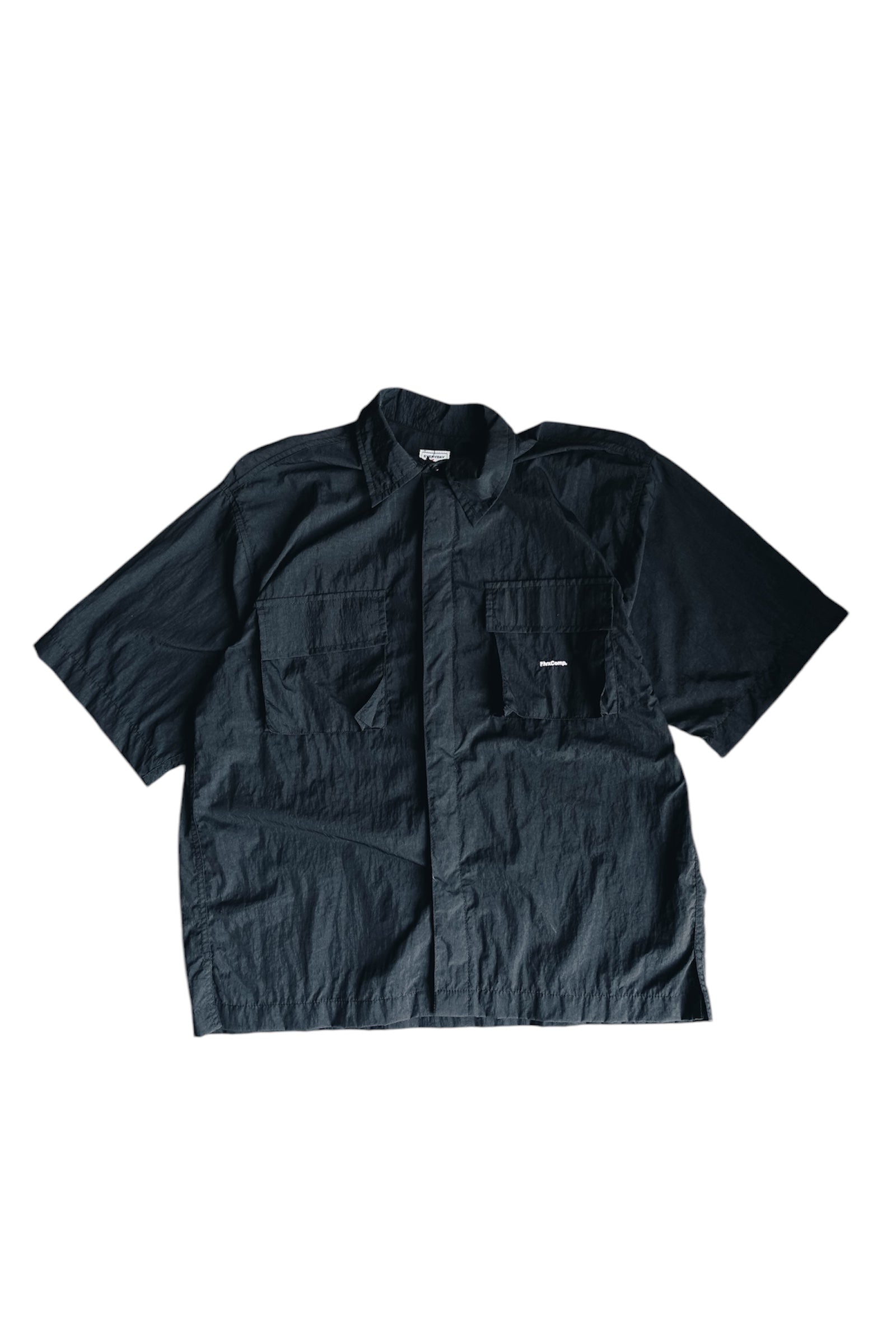 Nylon Work Shirt - Black – FLVX CO.