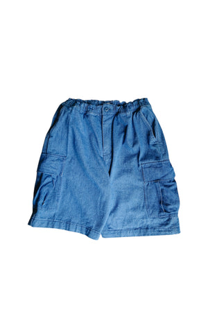 Washed Jorts - Blue