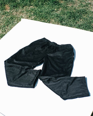 LOUNGE CORD PANTS - BLACK – FLVX CO.